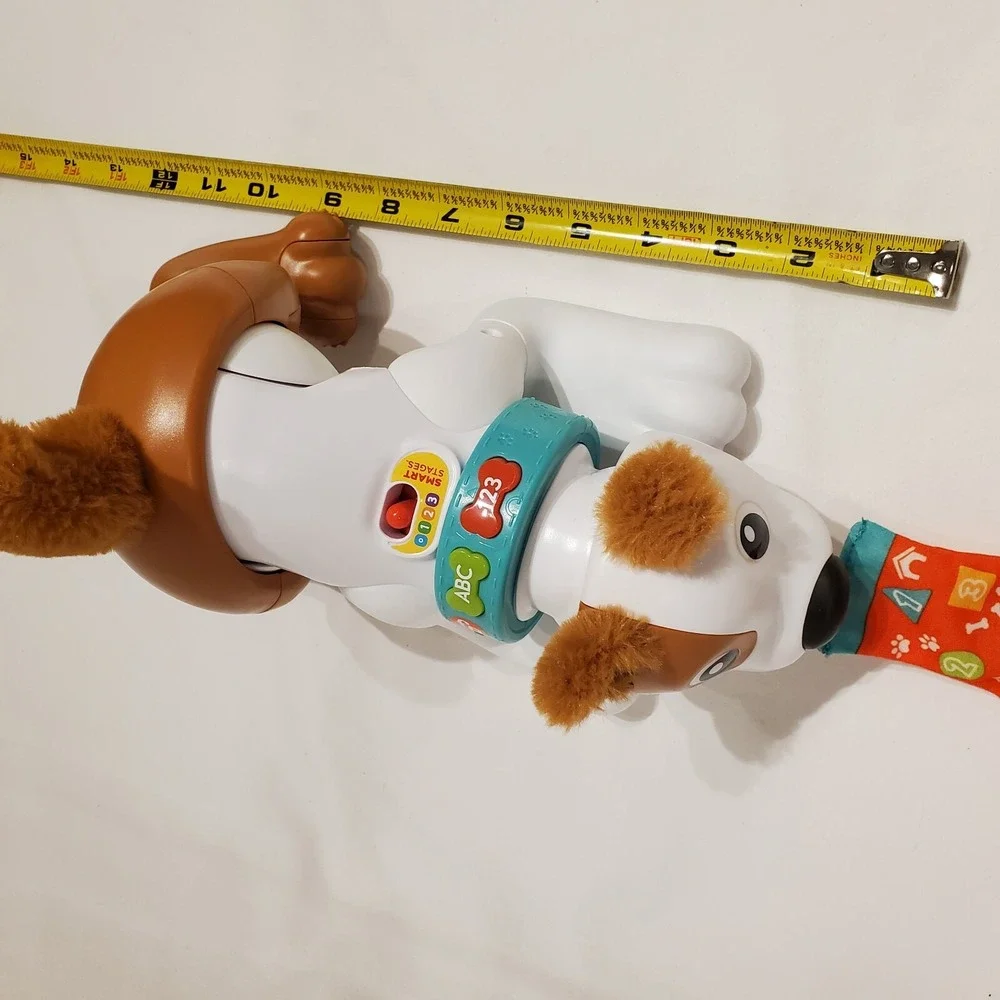 Fisher Price 123 Crawl with Me Puppy Electronic Dog Learning Toy GWW55